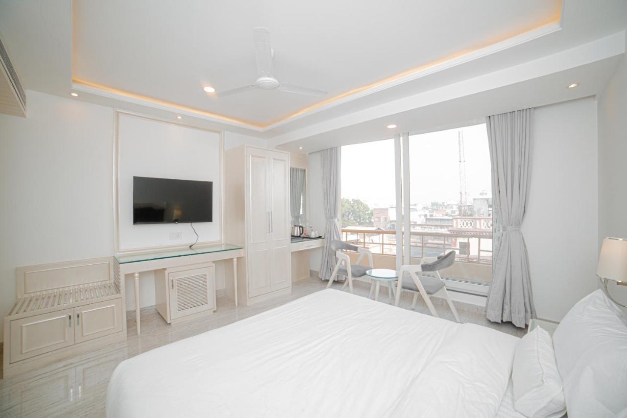 Pearl Courtyard Hotel Varanasi Bagian luar foto